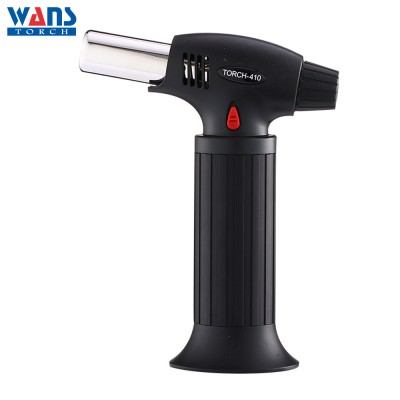 High quality BS-410 adjustable superior quality stainless steel culinary butane gas jet flame welding torch lighter