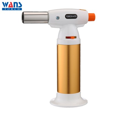 New design BS-470 high temperature resistance butane gas chef's baking gas torch lighter