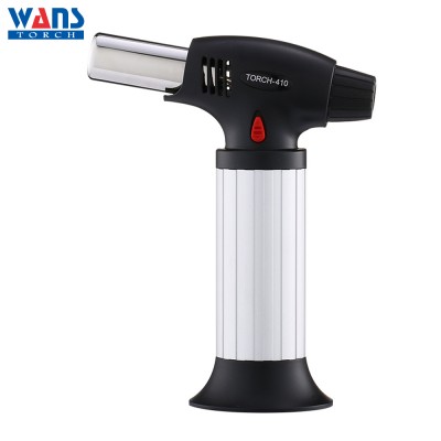 Professional manufacture BS-410 kitchen culinary adjustable windproof butane gas torch lighter