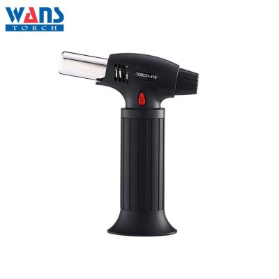 BS-410 stainless steel windproof barbecue chef gas torch lighter for kitchen