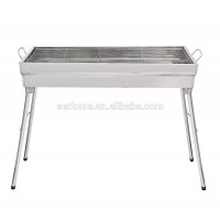 Outdoor Camping Spits Stainless Steel Foldable Charcoal BBQ Grill